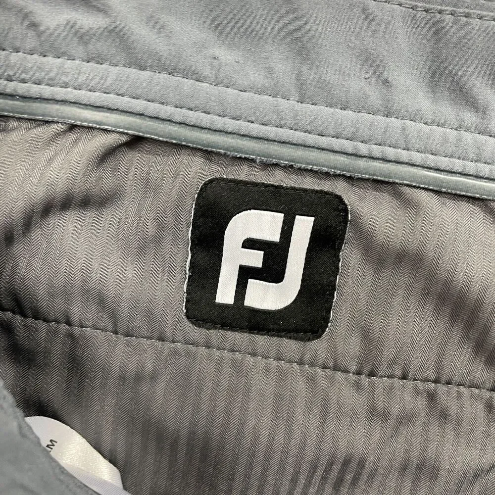 FootJoy 38 Men's Shorts Zipper Grey Bermuda‎ Pockets